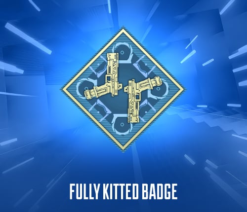 FULLY KITTED BADGE